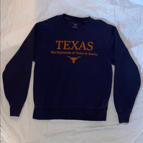 UT by Authentic Apparel (WE ARE TEXAS) Sweaters - Blue University of Texas at Austin Crewneck